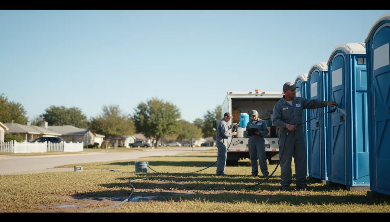 Long-Term Portable Toilet Rental in Pleasant Ridge, MI near me